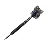 Darts szett steel GOAT Athlete Black, 13g, brass