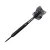 Darts szett steel GOAT Athlete Black, 13g, brass