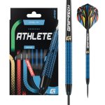 Darts szett steel GOAT Athlete Blue, 12g, brass