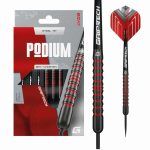 Darts szett steel GOAT Podium, 20g, 80% wolfram