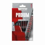 Darts szett steel GOAT Podium, 20g, 80% wolfram