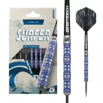 Darts szett steel GOAT Surf, 22g, 90% wolfram