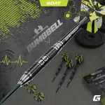 Darts szett steel GOAT Dumbbell, 26g, 90% wolfram