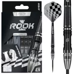 Darts szett steel GOAT Rook 26g, 95% wolfram
