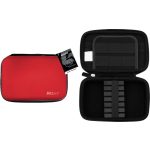 Darts tok GOAT Nagy, piros, két szett nyílhoz