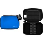 Darts tok GOAT Nagy, kék, két szett nyílhoz