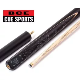   Snooker dákó, BCE Black Series 1.  3/4-es, kétrészes, rövid hosszabbítóval
