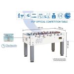 Garlando csocsóasztal ITSF World Champion 1, normál rudazattal, érmevizsgáló nélkül