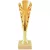 Darts serleg, sport dizájn 2, márvány talpon, bronz színben, 34,5 cm magas
