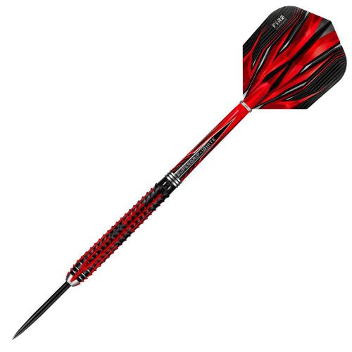 ÉRTÉKCSÖKKENTETT Dart szett Harrows steel 23g, Fire Inferno 90% wolfram