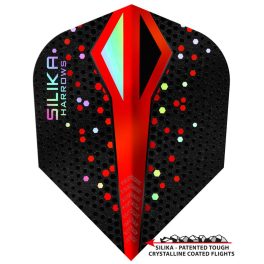 Dart toll Harrows Silika Colourshift, piros, standard No6 100 mikron