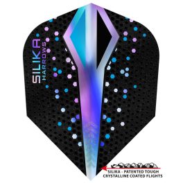 Dart toll Harrows Silika Colourshift, ezüst, standard No6 100 mikron
