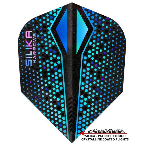 Dart toll Harrows Silika Colourshift X, kék, standard No6 100 mikron