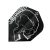 Dart toll Harrows Rage fekete-ezüst, standard No6 100 mikron