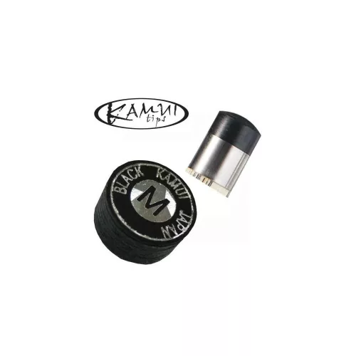 Dákóbőr ragasztható, KAMUI black rétegelt, Medium 12mm (Készlet erejéig!)