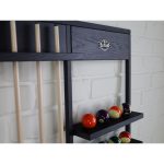 Dákótartó állvány Harlem 6 dákóhoz fekete fali