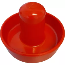 Léghoki, tájfun ütő piros 10,5cm átmérővel
