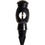 Csocsó bábu nagy csocsóasztalhoz 11 db fekete 16mm