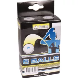 Pingpong labda 3* Buffalo 6 db/csomag