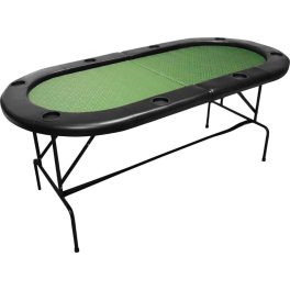 Póker asztal, összecsukható 180 x 90 x 75 cm 8 játékosnak