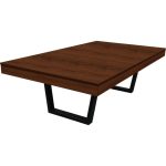 Buffalo Harlem biliárd asztal, pool, 8' barna + tető