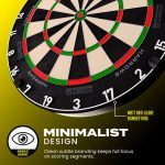 Darts tábla, Harrows Fortis, élezett dróttal, verseny minőségű, sisalból