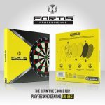 Darts tábla, Harrows Fortis, élezett dróttal, verseny minőségű, sisalból
