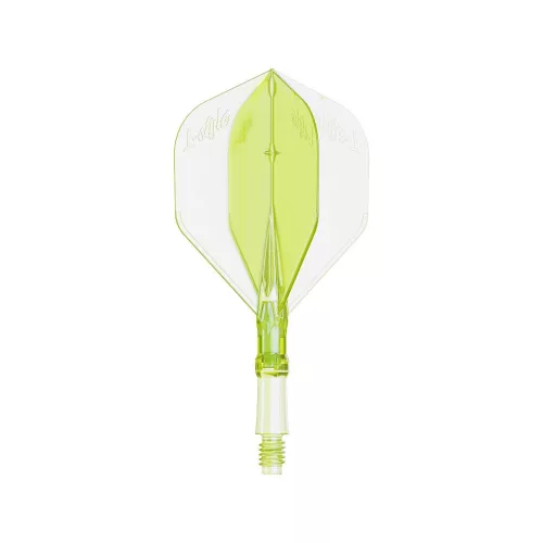 Darts tollszár rövid L-Style L-System L1 190, neon citromsárga 35mm