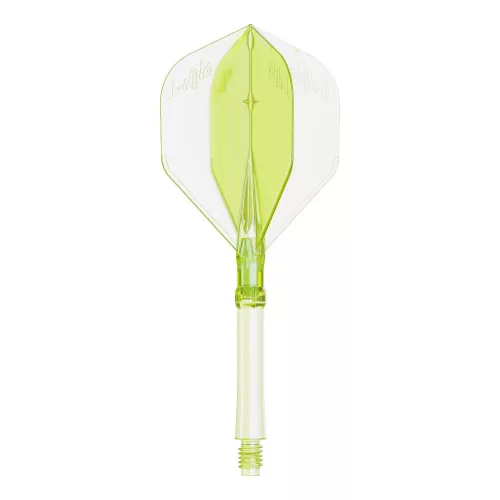 Darts tollszár hosszú L-Style L-System L1 330, neon citromsárga 49mm
