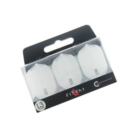 Dart toll L-Style L3 Shape Átlátszó Fehér