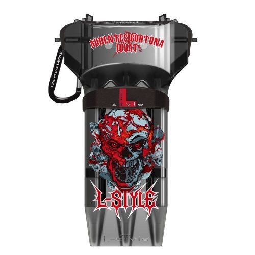 Darts tok L-Style Krystal One Ryan Searle v4 átlátszó fekete, egy szett nyílhoz