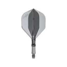   Darts tollszár rövid L-Style L-System L1 190, átlátszó fekete 35mm