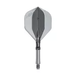 Darts tollszár közepes L-Style L-System L1 260, átlátszó fekete 42mm