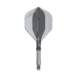  Darts tollszár közepes L-Style L-System L1 260, átlátszó fekete 42mm