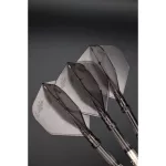 Darts tollszár közepes L-Style L-System L1 260, átlátszó fekete 42mm