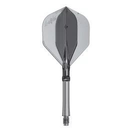   Darts tollszár hosszú L-Style L-System L1 330, átlátszó fekete 49mm
