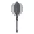 Darts tollszár hosszú L-Style L-System L1 330, átlátszó fekete 49mm