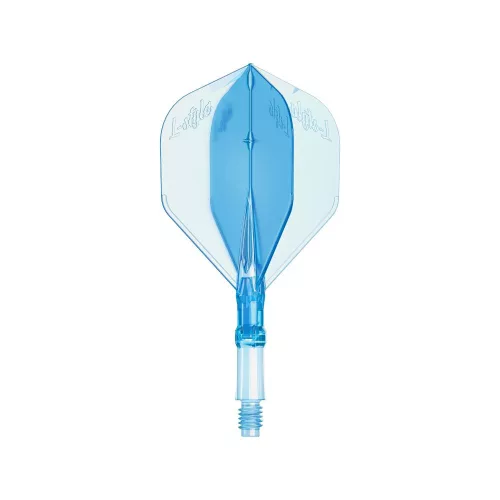 Darts tollszár rövid L-Style L-System L1 190, átlátszó kék 35mm