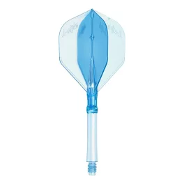   Darts tollszár hosszú L-Style L-System L1 330, átlátszó kék 49mm