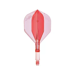   Darts tollszár rövid L-Style L-System L1 190, átlátszó piros 35mm