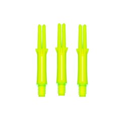   Dart szár rövid L-Style Locked Straight neon citromsárga, 35mm