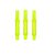 Dart szár rövid L-Style Locked Straight neon citromsárga, 35mm