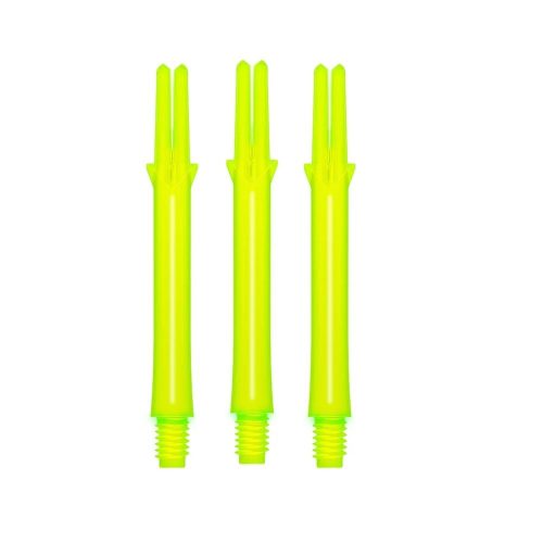 Dart szár hosszú L-Style Locked Straight neon citromsárga, 49mm