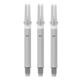 Dart szár hosszú L-Style Straight Spin 330 elforgó, fehér 49mm