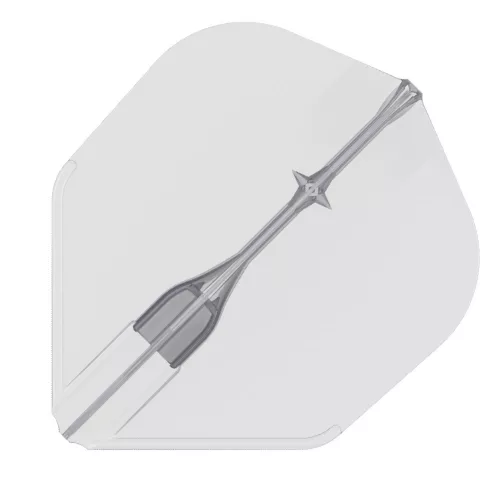 Dart toll L-Style L3 Shape EZ Fehér integrált szorítógyűrűvel