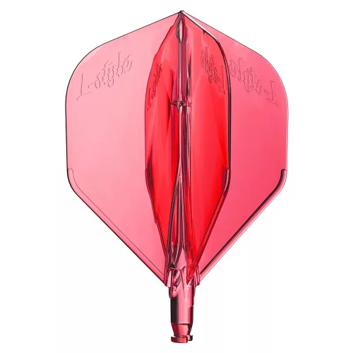 Dart toll L-Style L-System 1P L1, átlátszó piros 1db