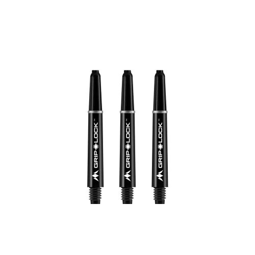 Dart szár közepes Mission GripLock, fekete 41mm