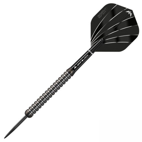 Dart szett Mission steel Spiro 25g, M1, straight, 90% wolfram