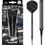 Dart szett Mission soft Spiro 20g, M1, straight, 90% wolfram