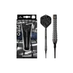Dart szett Mission soft Spiro 19g, M2, straight, 90% wolfram